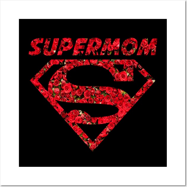 Mom Is Super Wall Art by graficklisensick666